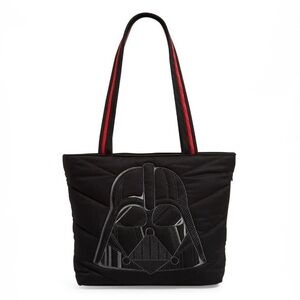 NWT Star Wars Vera Bradley Darth Vader Black Tote Bag with Red Accents